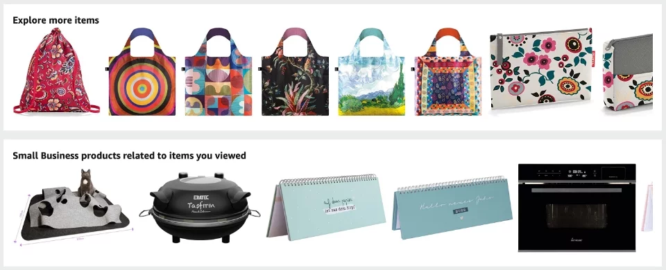Screenshot shopping trends